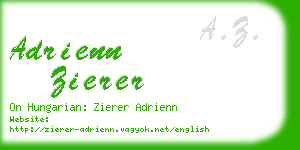 adrienn zierer business card